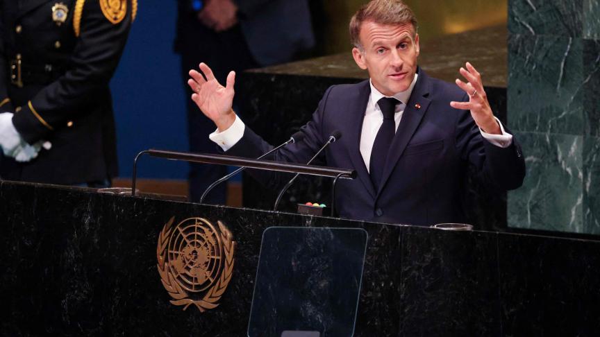 Macron ONU