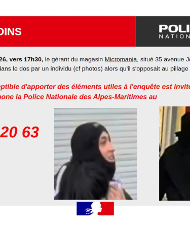 Appel à témoins