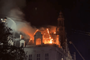 Incendie mairie Limoges
