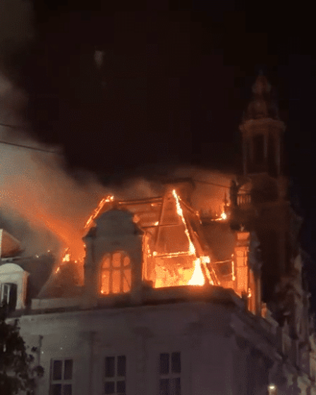 Incendie mairie Limoges